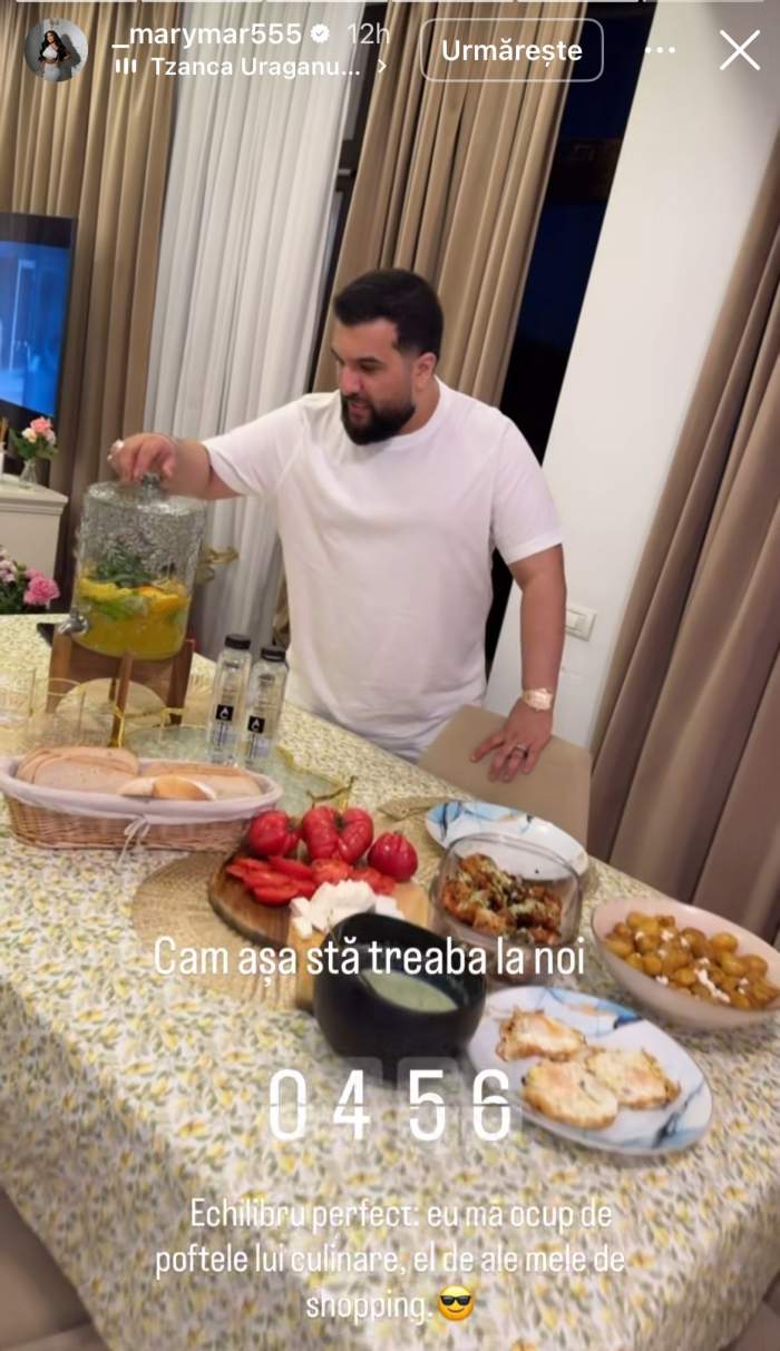 Tzancă Uraganu, la masă