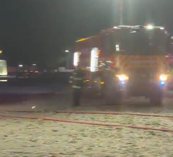 Incendiu puternic în Mamaia! Arde un celebru beach bar 