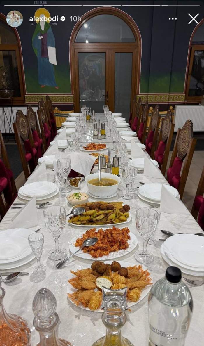 Alex Bodi la mănăstire