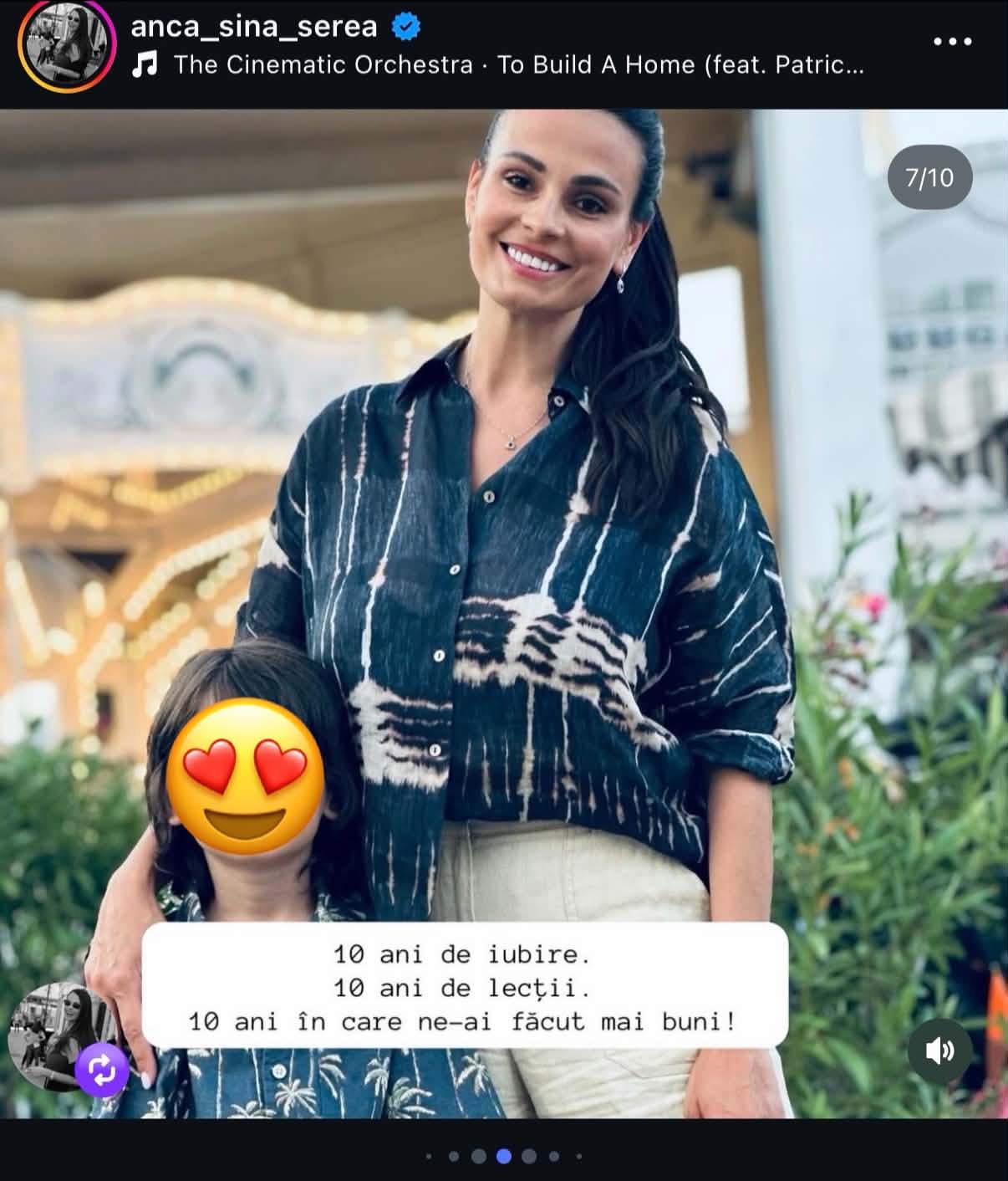 Anca Serea, mesaj emoționant în ziua în care fiul ei împlinește 10 ani. Cum îl descrie pe Moise 
