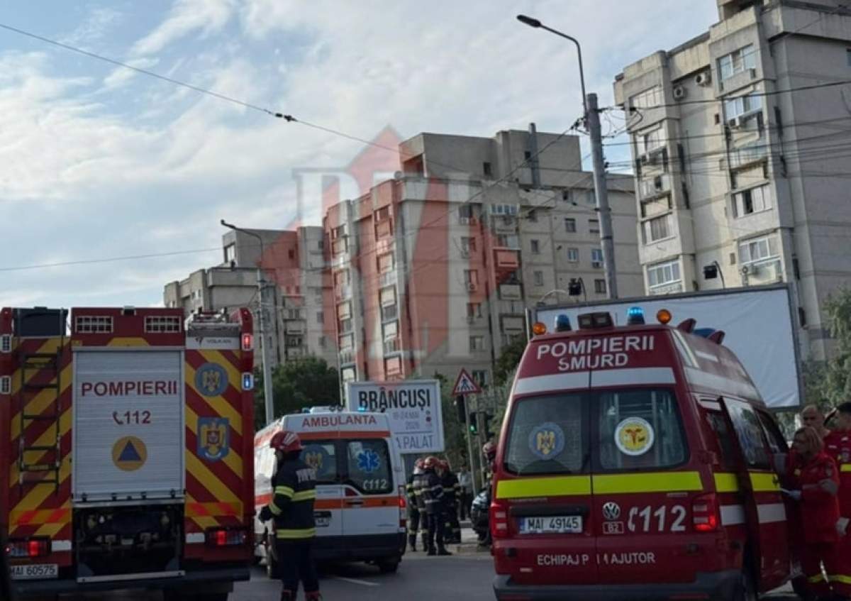 Accident grav în Iași! Șase persoane, dintre care trei minori, au ajuns la spital. Un copil de 2 ani a fost proiectat prin parbriz