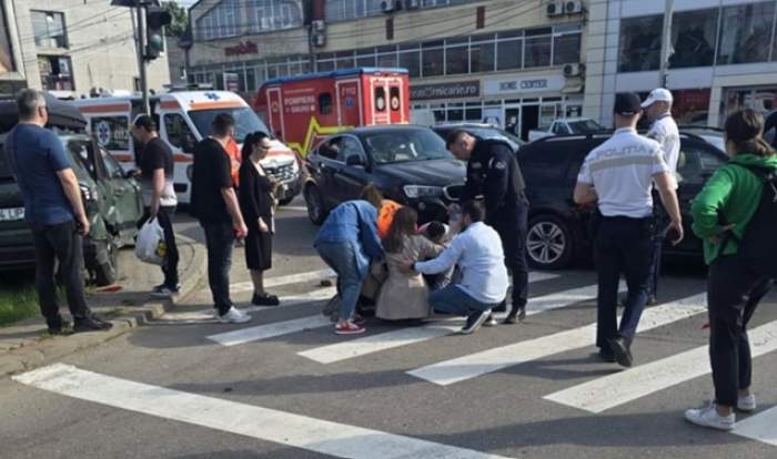 Accident grav în Iași! Șase persoane, dintre care trei minori, au ajuns la spital. Un copil de 2 ani a fost proiectat prin parbriz