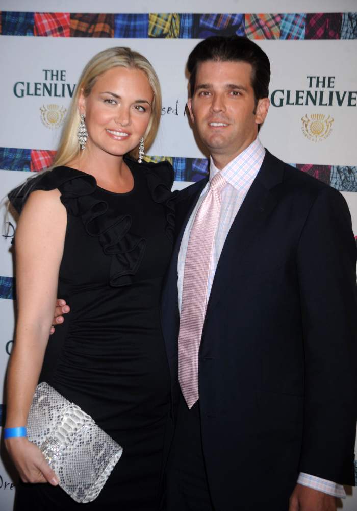 Vanessa Trump și Donald Trump Jr.
