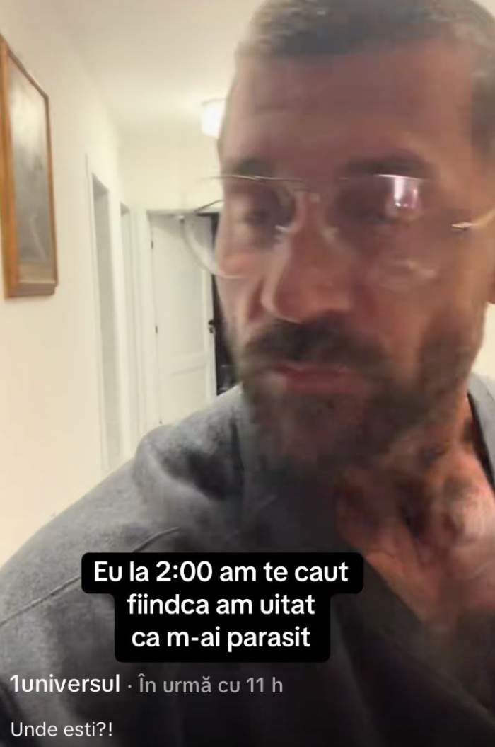 Andrei Rotaru o caută pe Cristina Petre