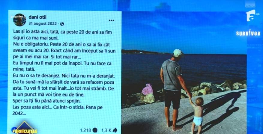 Mesajul lui Dani Oțil