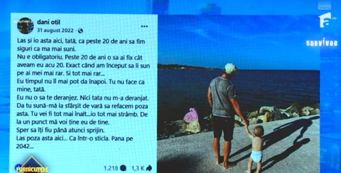 Mesajul lui Dani Oțil