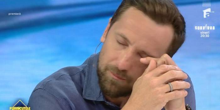 Dani Oțil, plângând