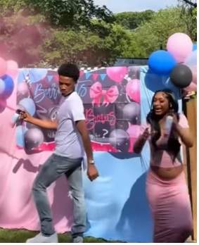 Moment viral la un gender reveal! Reacția tatălui când a aflat că va avea fată a șocat invitații
