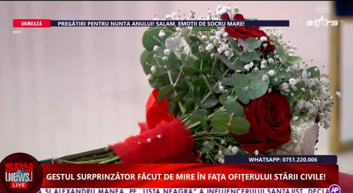 Buchetul de flori al Simonei Trașcă