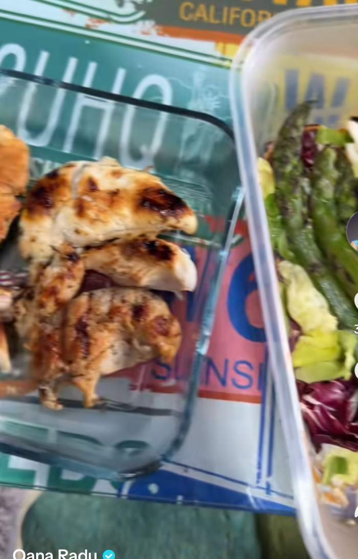 Meniul complet al Oanei Radu. Ce mănâncă artista într-o zi pentru a slăbi. Vrea să dea jos kilograme bune