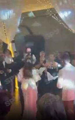 Francesca Sarao și Cristi Pungă de la Insula iubirii s-au căsătorit religios! Primele imagini de la petrecere