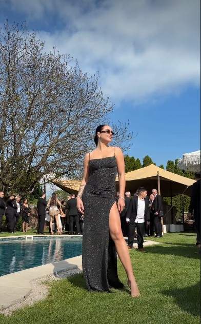 Francesca Sarao și Cristi Pungă de la Insula iubirii s-au căsătorit religios! Primele imagini de la petrecere