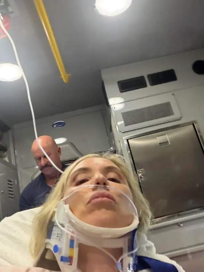 Laura Clery, la spital