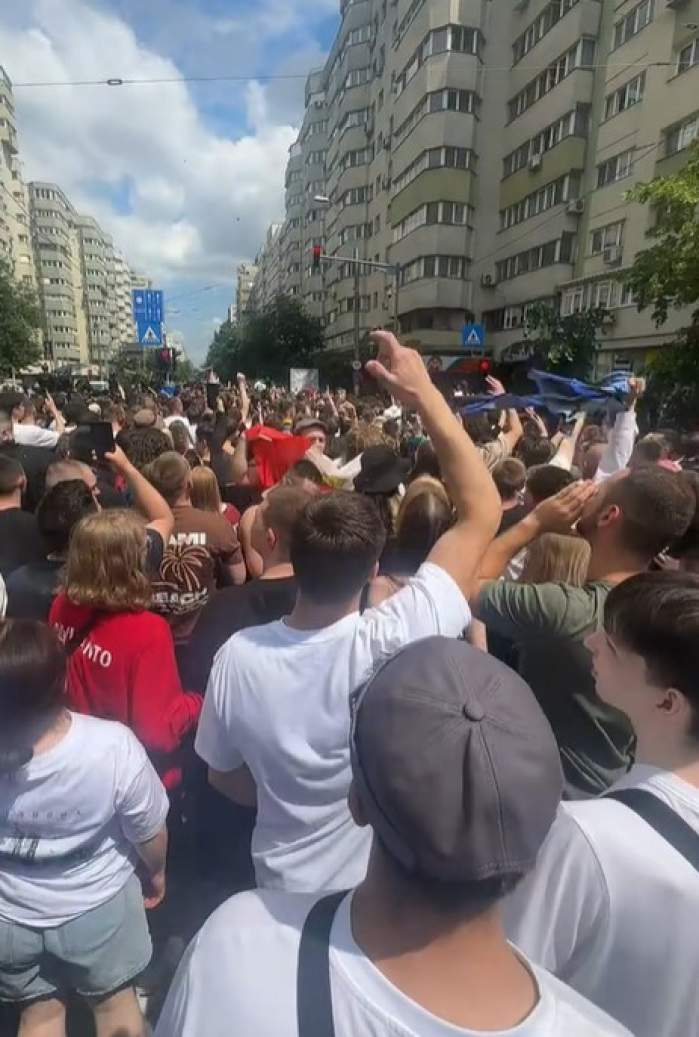 Bucureștiul, blocat! Imagini incredibile înainte de concertul lui Max Korzh