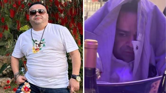Colaj foto cu Adrian Minune