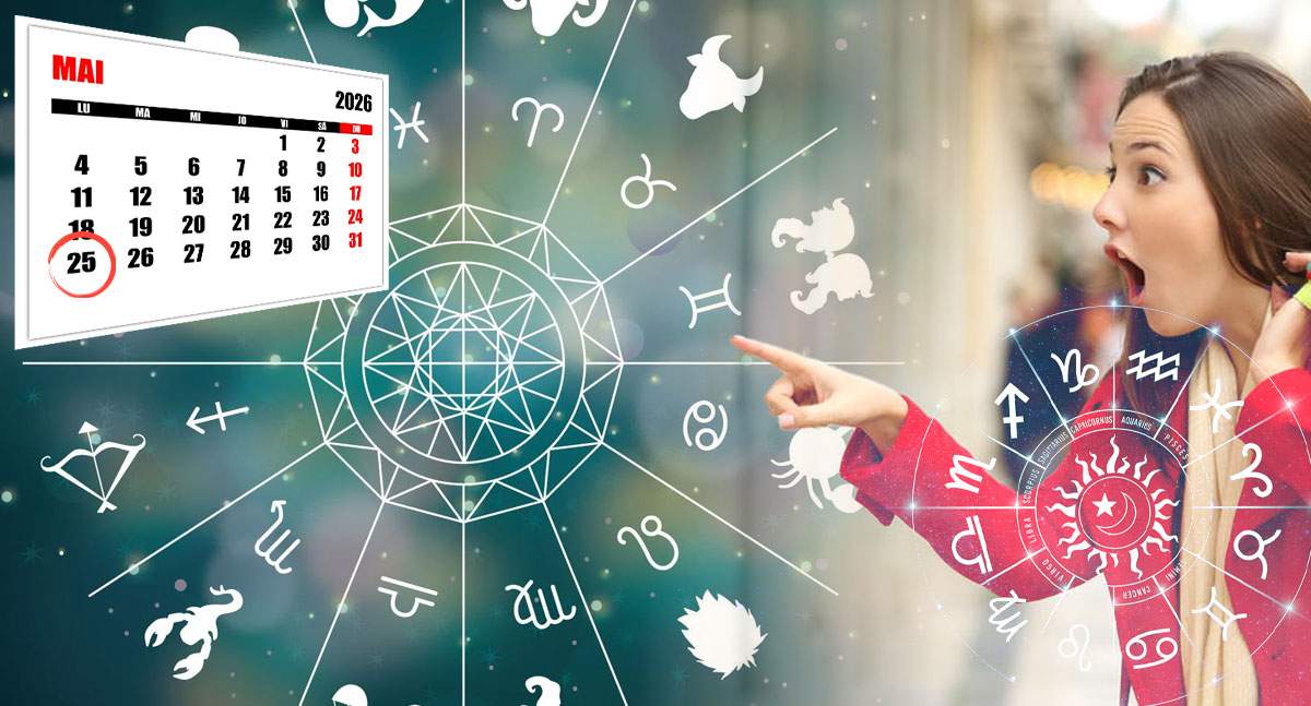 Horoscopul zilei de 25 mai 2026. Cine trebuie să își controleze impulsivitatea