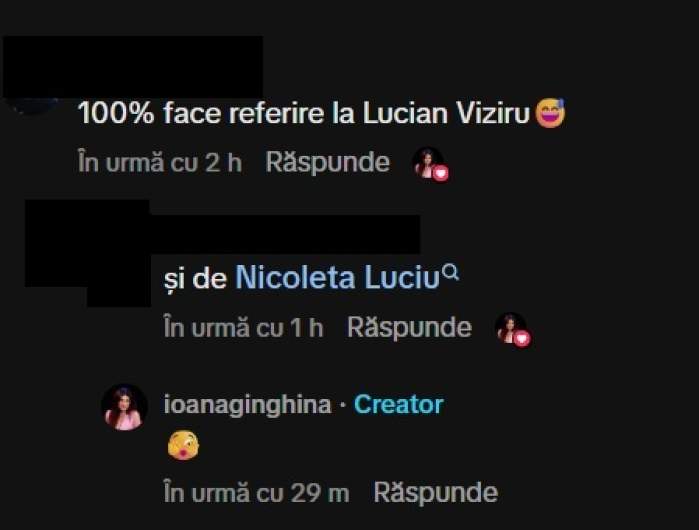 Ce spune Ioana Ginghină despre Lucian Viziru, după ce a fost acuzat că cerșește pe TikTok. De ce nu-l consideră actor