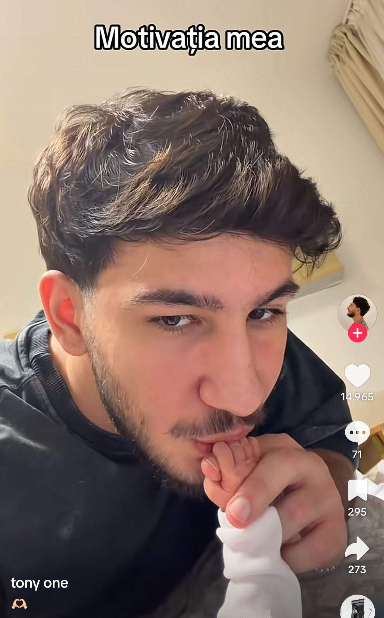Tony One, cel mai fericit tătic