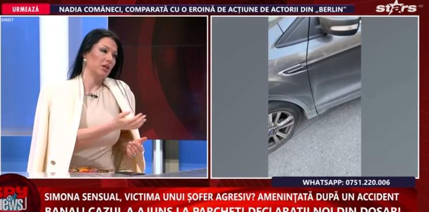 Simona Sensual, la Spynews TV