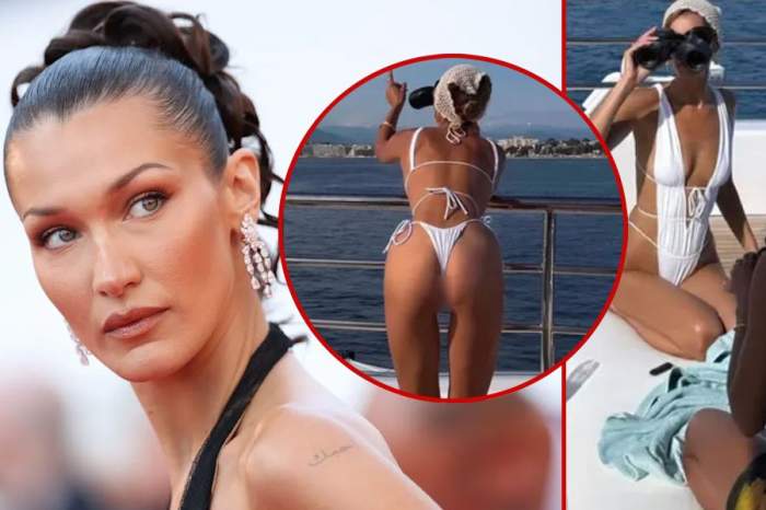 Machetă Bella Hadid