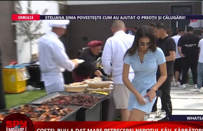 Vanessa, acasă la Biju
