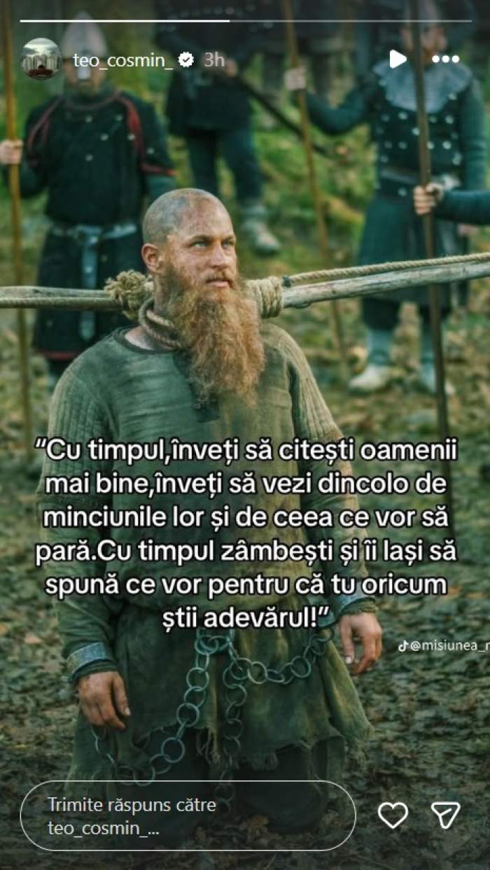 Teo de la Insula iubirii, mesaj cu subînțeles, după ce a confirmat că are iubită. Probleme în paradis?