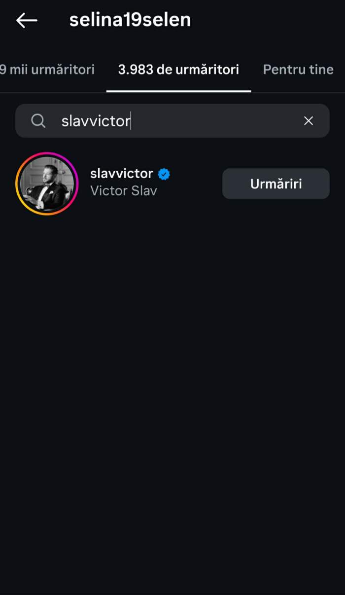 Captură Instagram