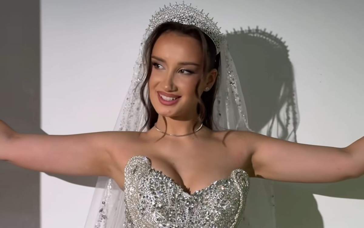 Alexandra Cotruș mireasă