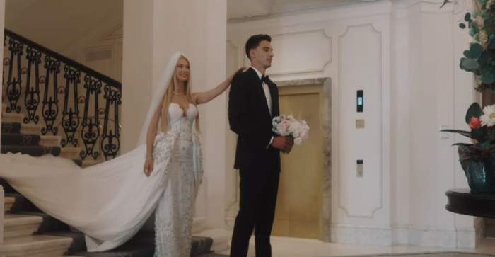 Andreea Bălan și Victor Cornea, mire și mireasă