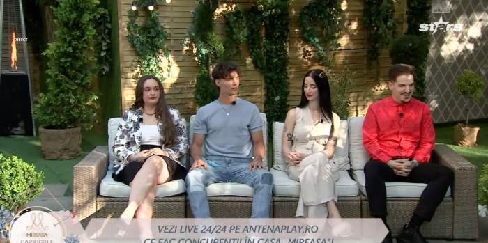 O parte dintre concurenții de la Mireasa