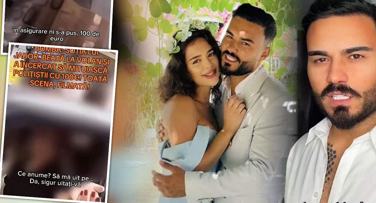 EXCLUSIV | Jador, prima reacție despre video în care se presupune că soția lui a fost prinsă beată la volan și a încercat să dea șpagă