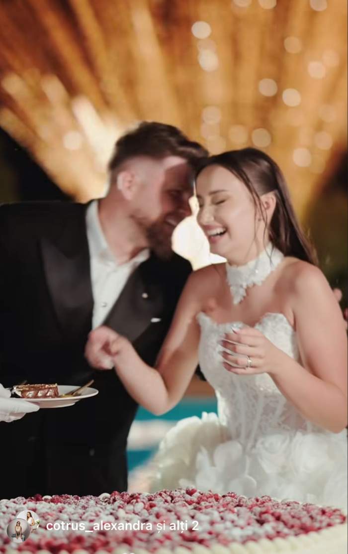 Alexandra Cotruș și soțul ei