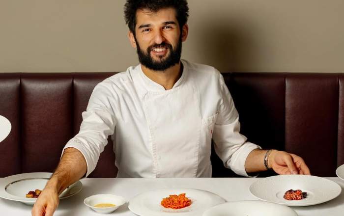 Richard Abou Zaki la restaurantul lui