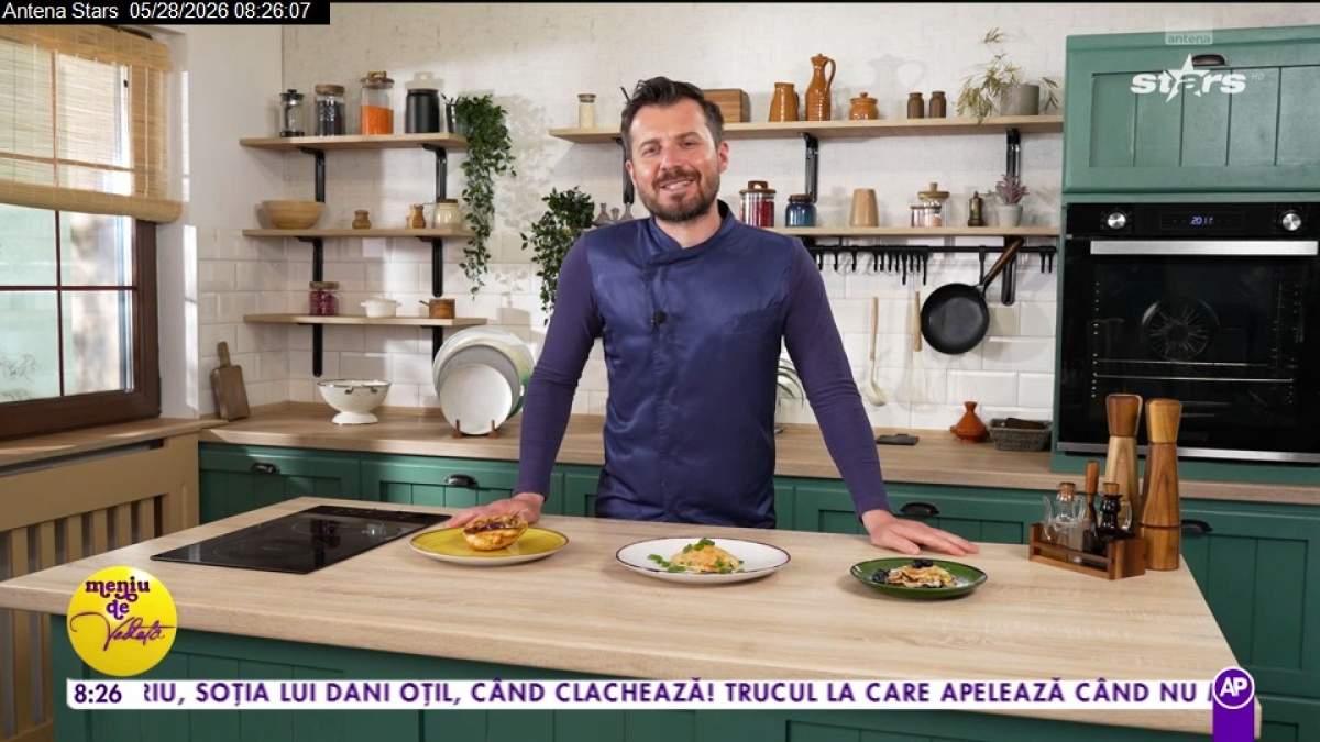 Horia Manea, gătind