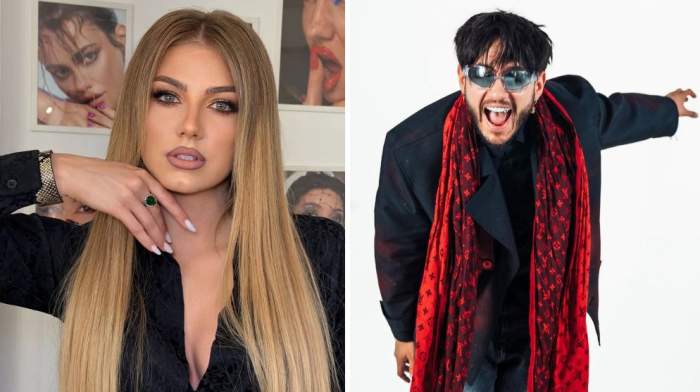 Colaj foto cu Codruța Filip și Johnny Romano