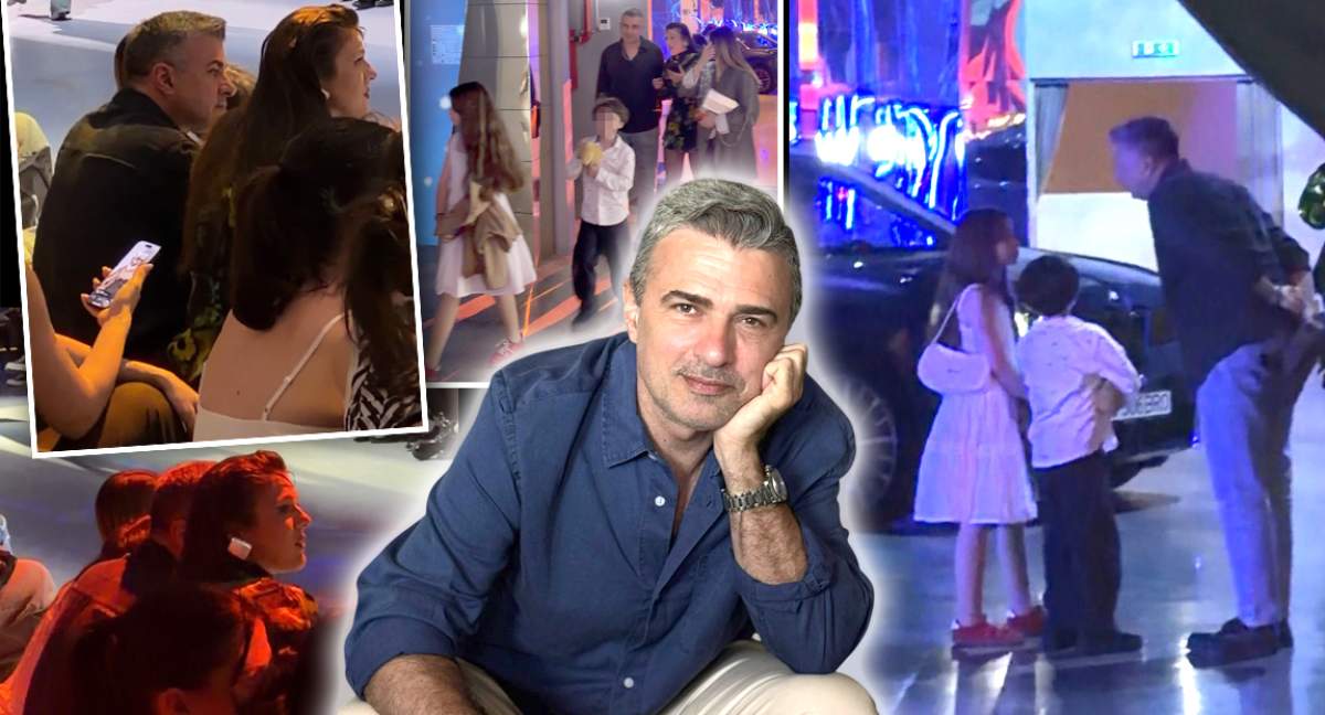 Cornel Ilie, apariție de senzație cu iubita actuală și copiii lui din fosta căsnicie! Au ieșit împreună, ca o familie | GALERIE FOTO