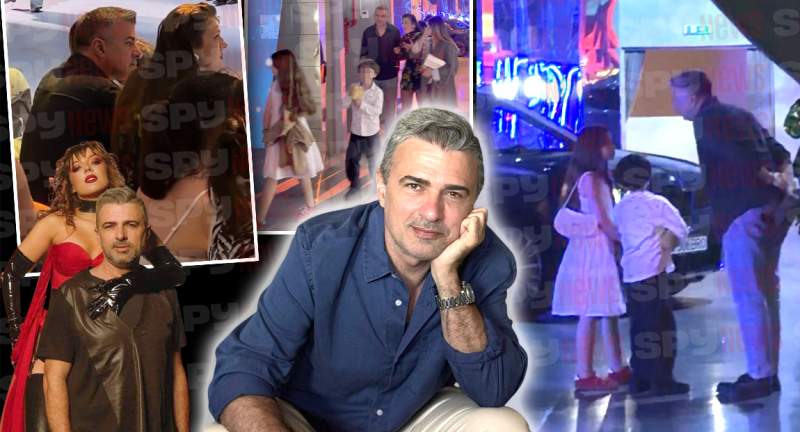 Cornel Ilie, apariție de senzație cu iubita actuală și copiii lui din fosta căsnicie! Au ieșit împreună, ca o familie | GALERIE FOTO