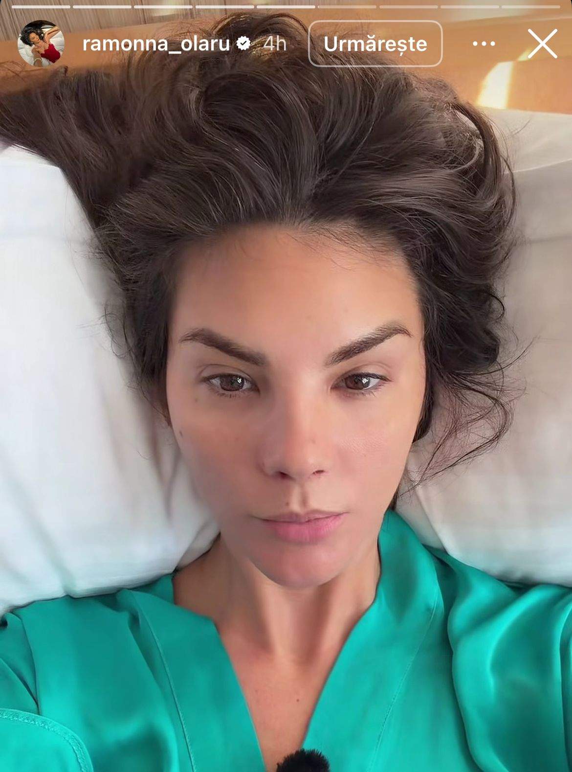 Ramona Olaru la spital