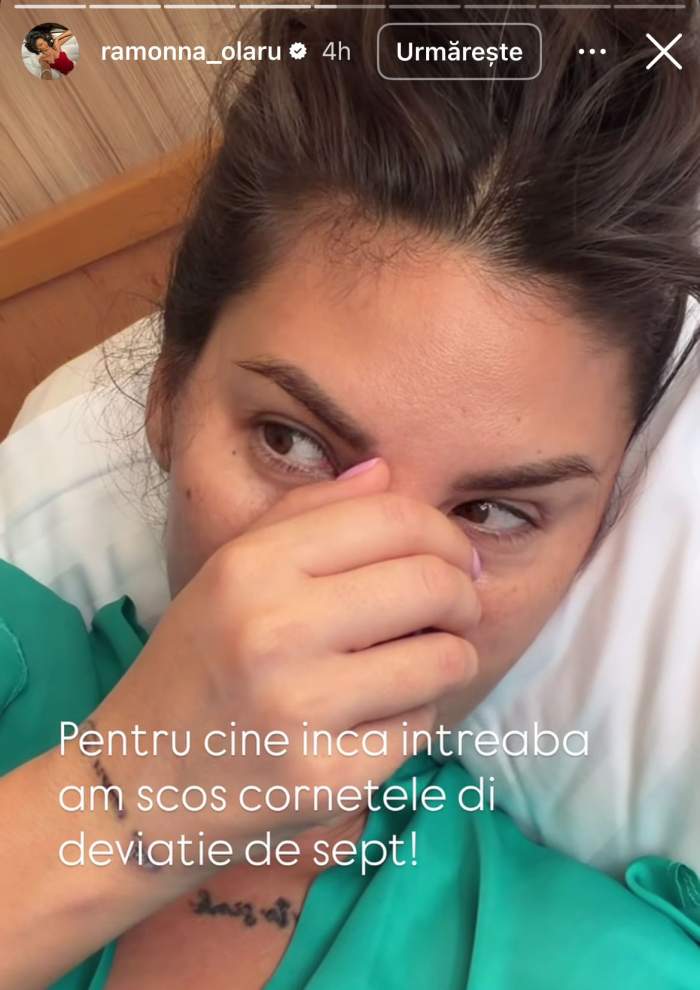 Ramona Olaru la spital
