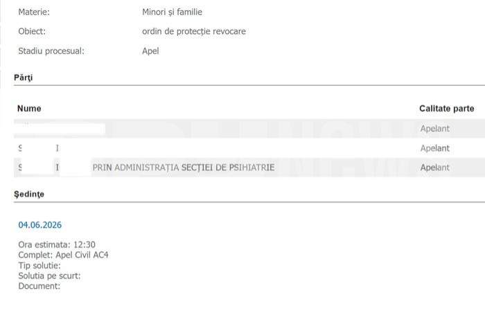 EXCLUSIV | Doctorița care a hărțuit-o pe Andreea Esca, internată cu forța la psihiatrie | DOCUMENT