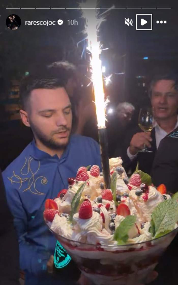 Rareș Cojoc a împlinit 37 de ani! Cu cine a petrecut seara trecută în club