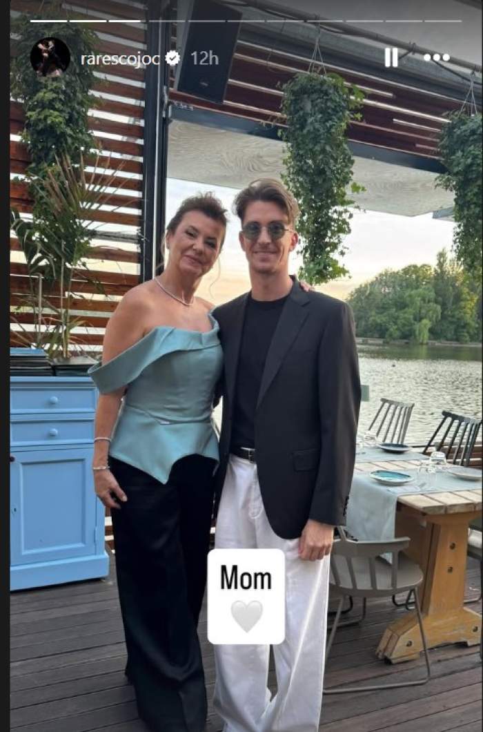 rares cojoc si mama