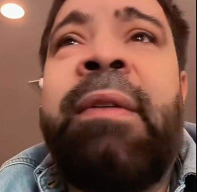 Florin Salam cu ochiul umflat