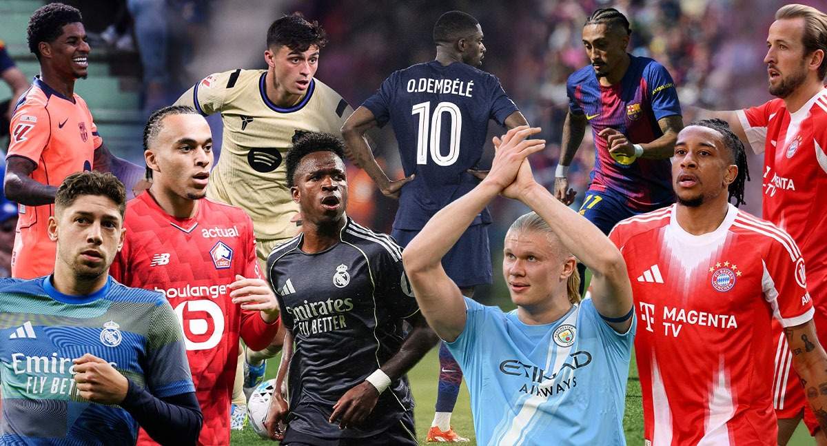 Colaj foto cu fotbaliștii de la Cupa Mondială 20206