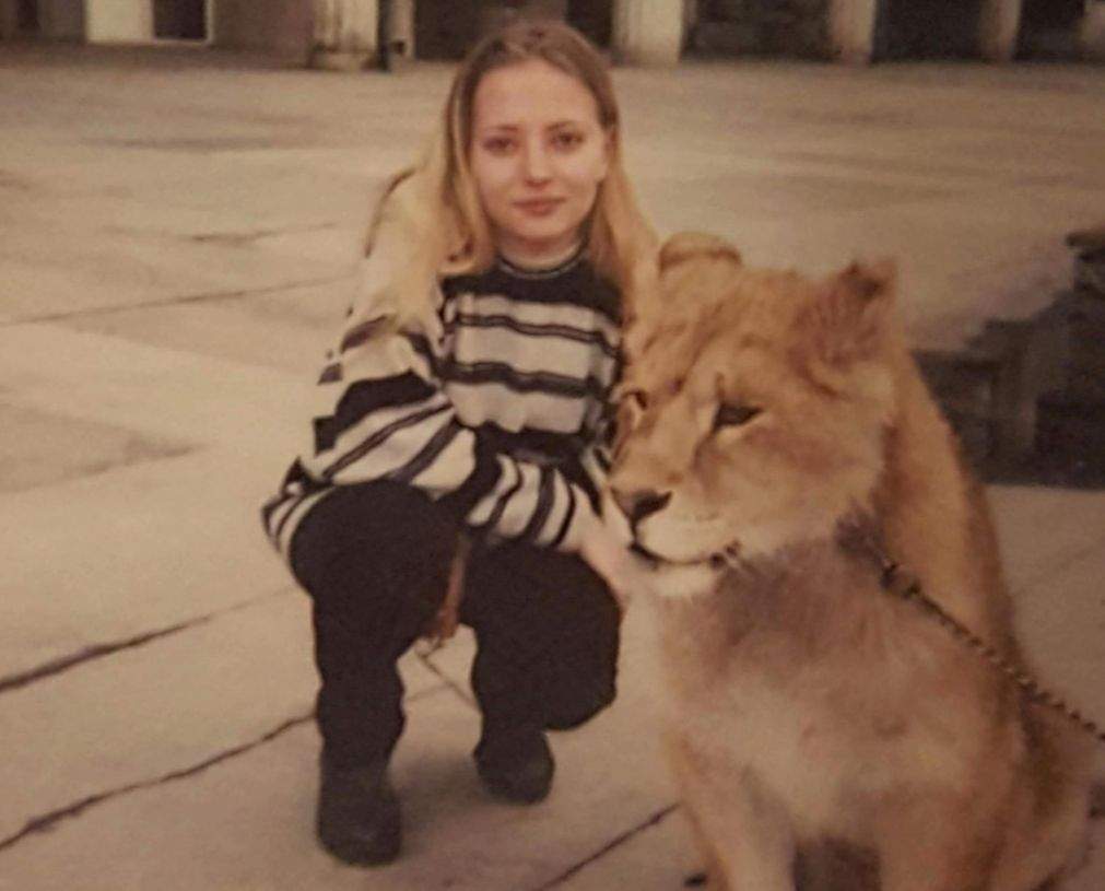 Delia Matache în perioada adolescenței