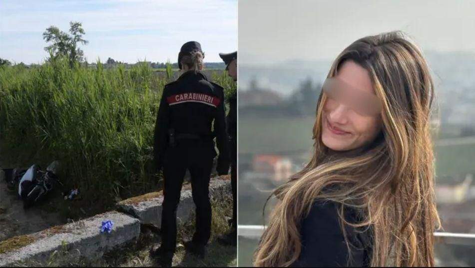 Colaj foto cu accidentul din Italia și tânăra care a murit