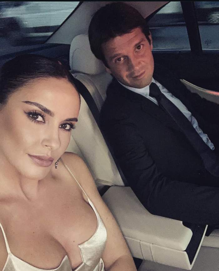 Adelina și Cristi Chivu, apropiați