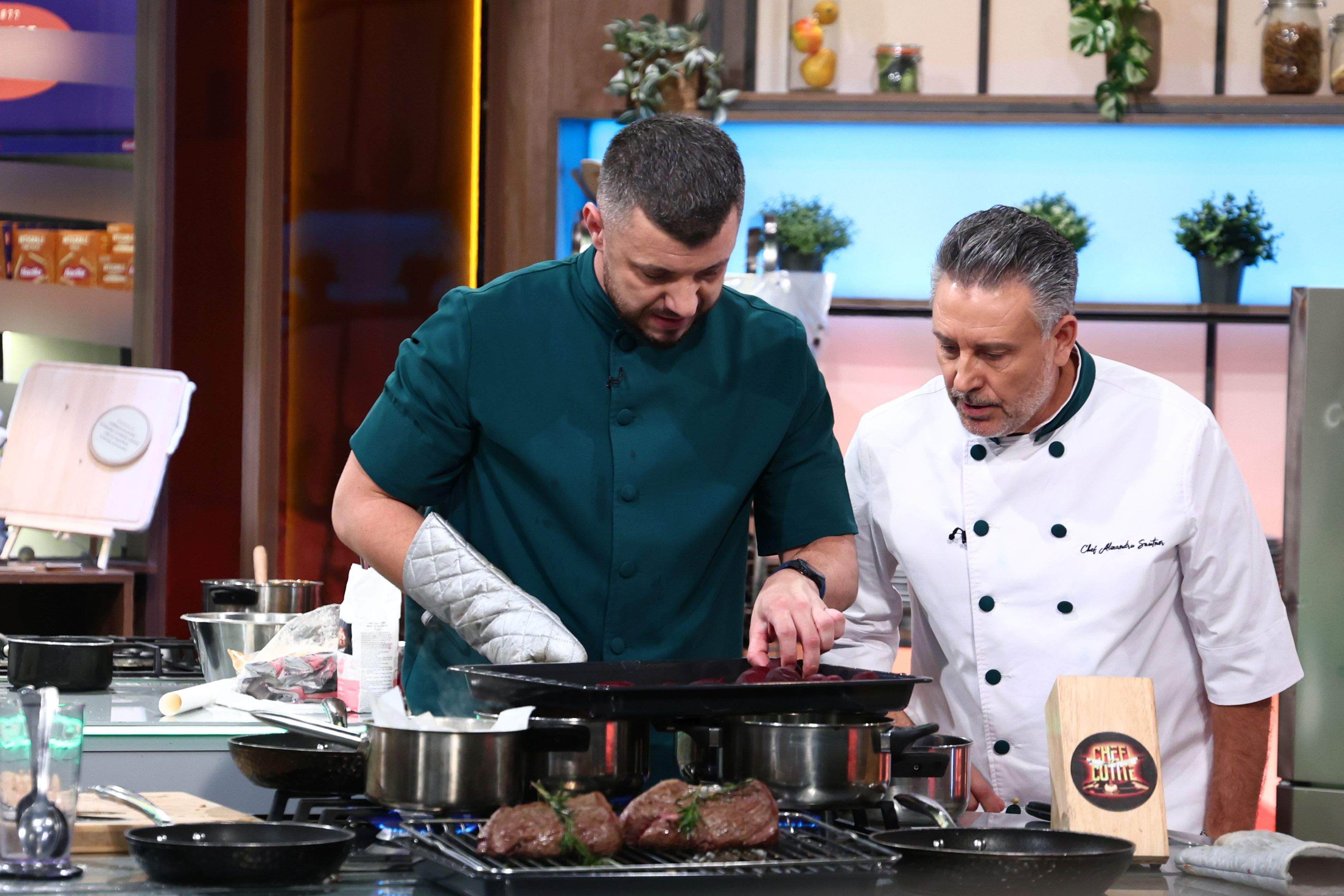 Chefi la cuțite, lider de audiență. Ionela Românianu a abandonat competiția, iar Bianca Podosu a fost eliminată. Diseară, Chef Sautner aruncă-n joc o amuletă surprinzătoare