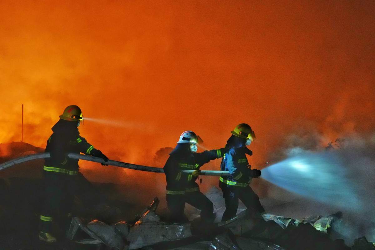 explozie în China