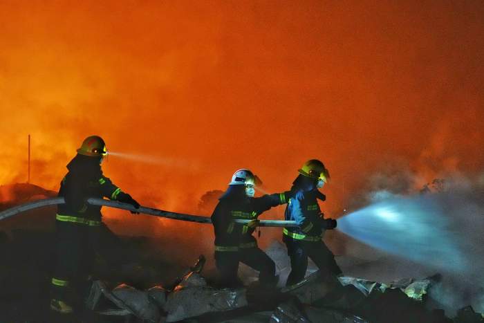explozie în China
